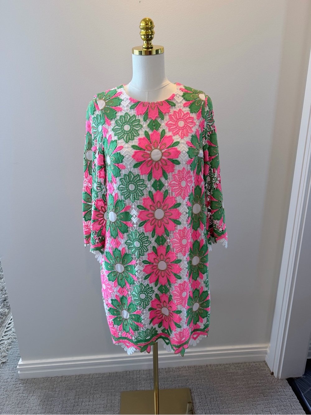 Lilly Pulitzer Pink & Green Jouri Dress - Originally $428
